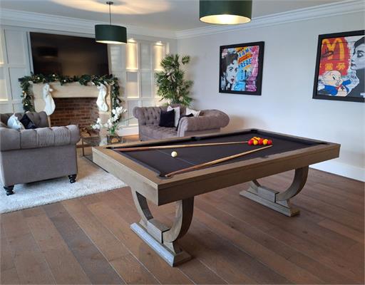 Signature Huntsman Silver Mist Pool Dining Table: 6ft, 7ft